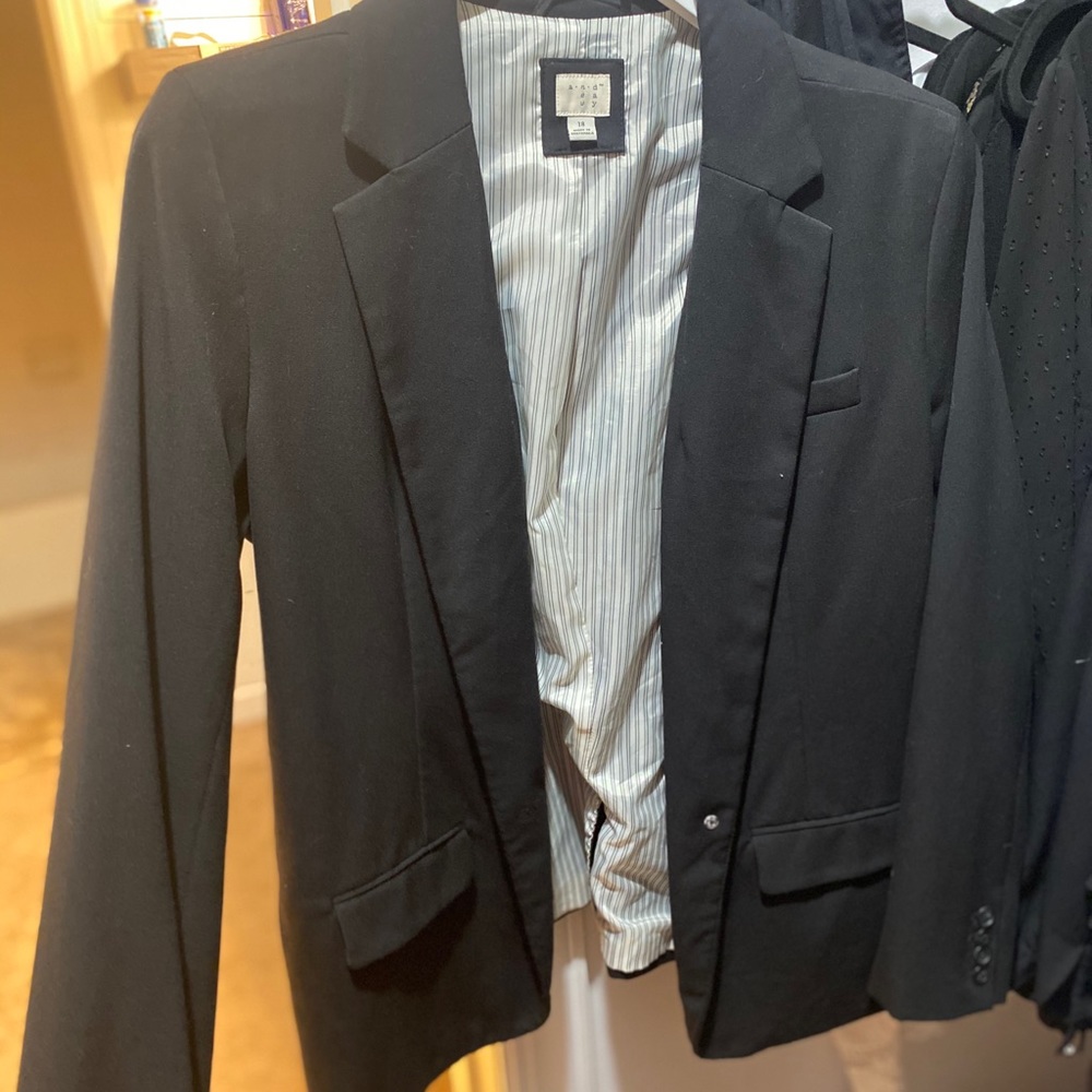 Black blazer